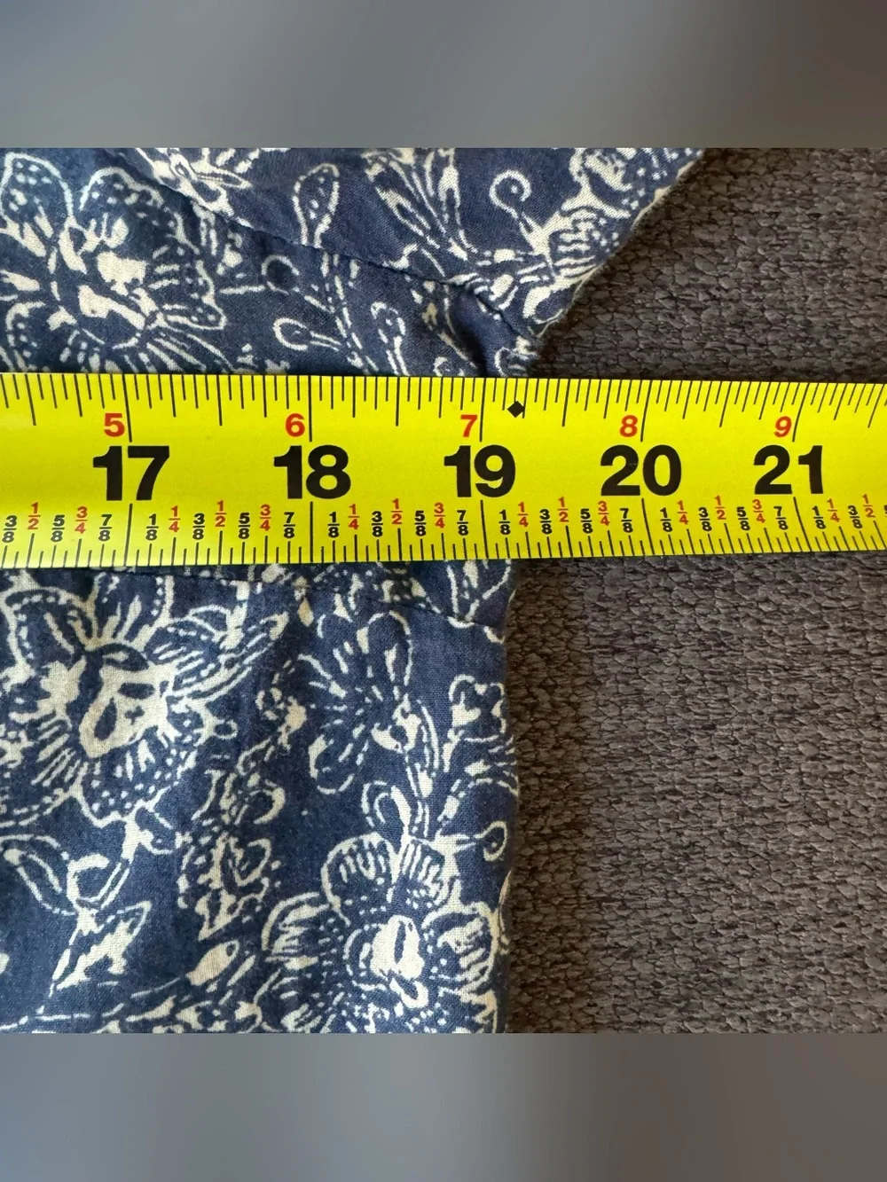 Anthropologie Maeve Petrin Floral Shirt Button Up Bohemian Preppy Cottagecore 8 - Picture 7 of 11